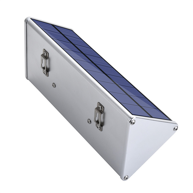 Luz de pared solar de ahorro de energía al aire libre para jardín