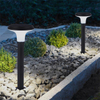 Lámpara de jardín solar blanca cálida para exteriores con IP65