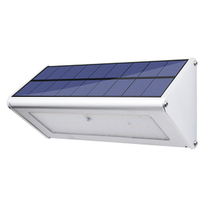 Luz de pared solar de ahorro de energía al aire libre para jardín